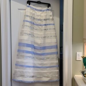 Kay Unger Striped ball skirt